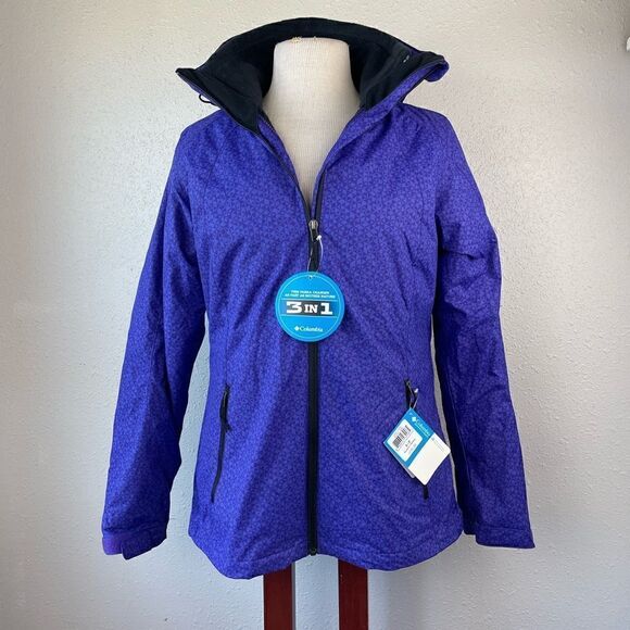 NWT Columbia Interchange 3 IN 1 Winter Jacket Size S - Picture 1 of 13
